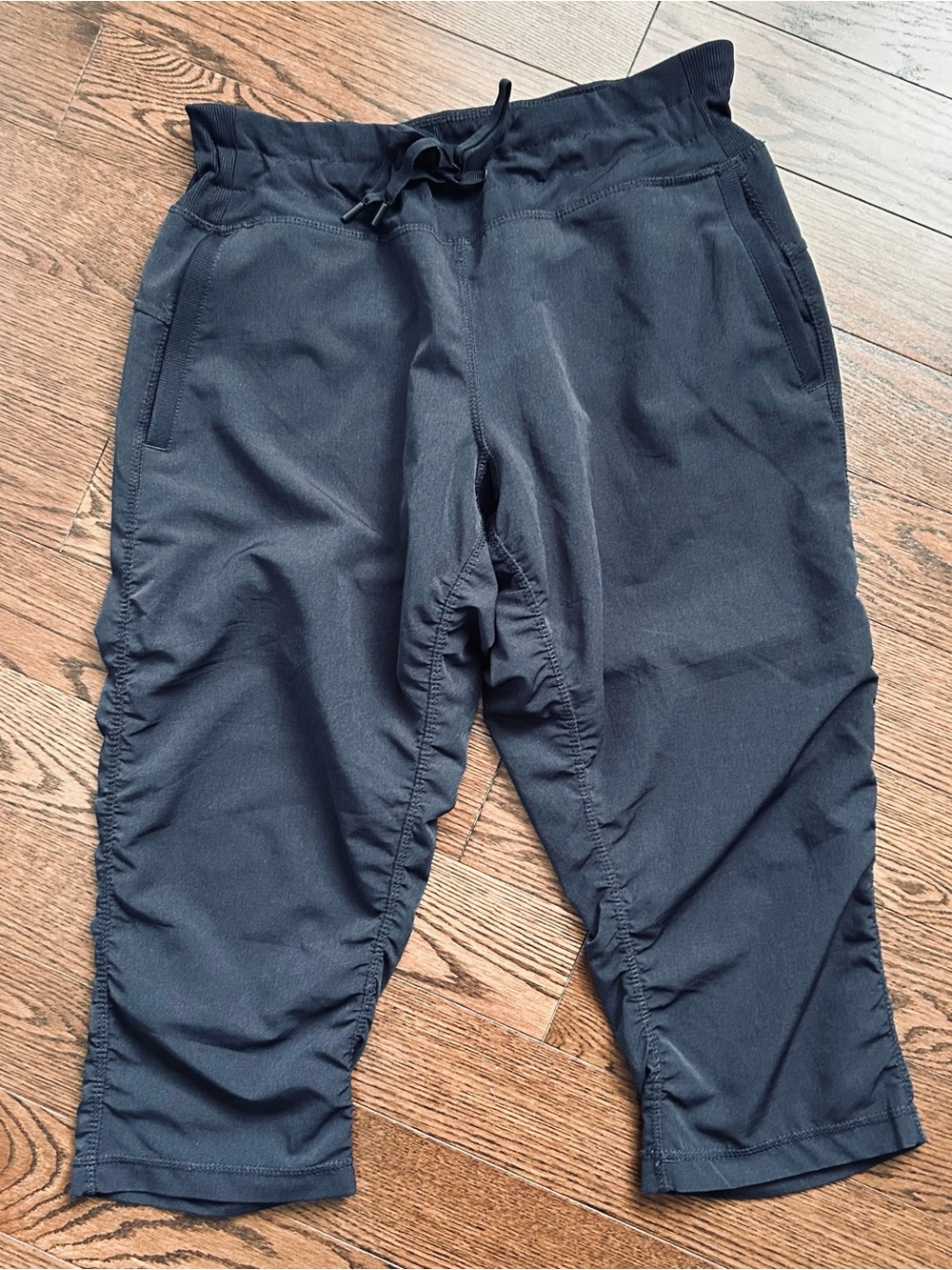 NAVY Kirkland Signature Capris with Drawstring Waist